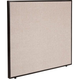 Global Industrial Office Partition Panel, 48-1/4"W x 42"H, Tan