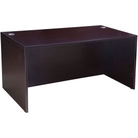 Global Industrial Desk Shell, 60"W x 30"D, Mocha