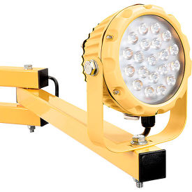 Global Industrial LED Dock Light with 60"L Arm, 40W, 4900 Lumens,  On/Off Switch