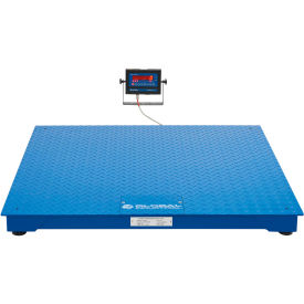 Global Industrial NTEP Pallet Scale, LED Indicator, 4'x4', 10,000 lb x 2 lb