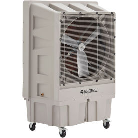 Global Industrial 30" Portable Evaporative Cooler, 3 Speed, Direct Drive, 26 Gal. Capacity