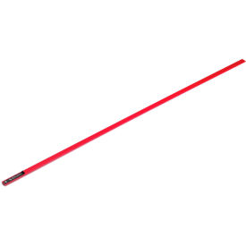 Global Industrial 52"L Flexible Flat Lacing Rod, Red