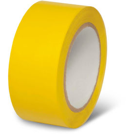 Global Industrial 5 Mil Safety Tape, 2''W x 108'L, Yellow, 1 Roll