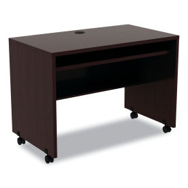 Alera Valencia Series Mobile Desk, 41-3/8"W x 23-5/8"D x 30"H, Espresso