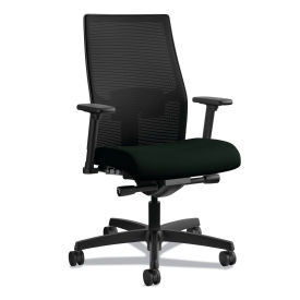 HON Ignition 2.0 Series Mid Back Mesh Task Chair, 300 lb. Capacity, Fabric, Black