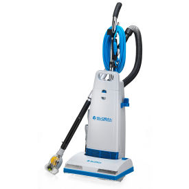 Global Industrial Commercial Upright Vacuum, 14" Cleaning Path