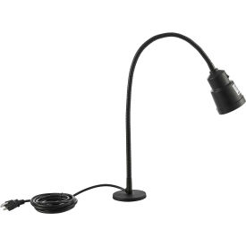 Global Industrial LED Task Lamp with Magnetic Base, 25" Flexible Neck, 120V, 5W