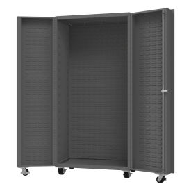 Durham Mfg.® Customizable Mobile Heavy Duty Cabinet, Empty, 14 Gauge, 36"W x 24"D x 76"H