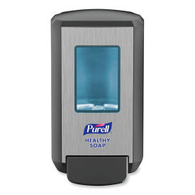 Purell CS4 Soap Push Style Dispenser, 1250 mL Capacity, Graphite