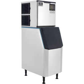 Global Industrial NexelModular Ice Machine with Storage Bin, Air Cooled, 420 lbs Production/24 Hours
