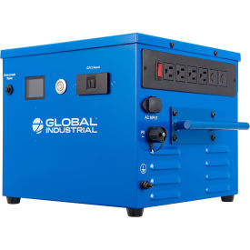 Global Industrial Portable Power System, 50AH/1000W, 1280WH