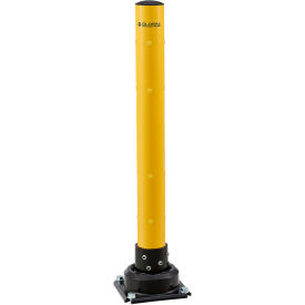 Global Industrial™ Rebounding Safety Bollard, 4" Dia. x 42"H, Yellow