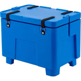 Global Industrial 3 Cu. Ft. Dry Ice Storage Container with Lid, 29"L x 20"W x 23"H, Blue