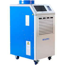 Global Industrial Portable A/C W/ Heat, 1.1 Ton, 13,200 BTU, 115V, R32