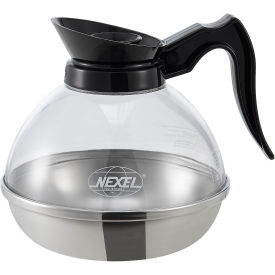 Global Industrial Nexel Plastic Decanter, 64 oz, Black Handle
