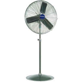 Global Industrial 24" Oscillating Pedestal Fan, 7,525 CFM, 1/4 HP, 1-Phase