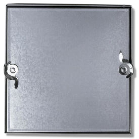 Duct Access Door w/No Hinge, Galvanized Steel, 8x8