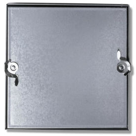 Duct Access Door w/No Hinge, Galvanized Steel, 18x18