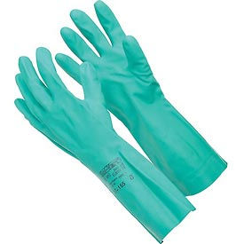 Ansell Sol-Vex Unsupported Nitrile Gloves, M, 15 mil, 1-Pair - Pkg Qty 12
