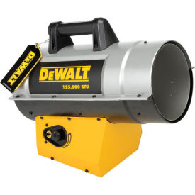 DeWALT® Portable Forced Air Propane Heate, 125K BTU