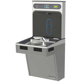 Water Cooler W/HydroBoost Water Refilling Station, Light Gray