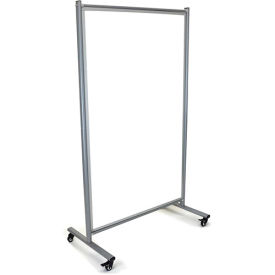 Luxor Mobile Double Sided Whiteboard, 39"W x 64"H