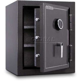 Mesa Safe Burglary & Fire Safe Cabinet 2 Hr Fire Rating Digital Lock22"W x 22"D x 26-1/2"H