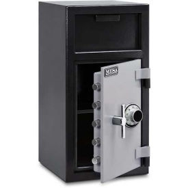Mesa Safe B-Rate Depository Safe Front Loading, Manual Combo Lock, 14"W x 14"D x 27-1/4"H