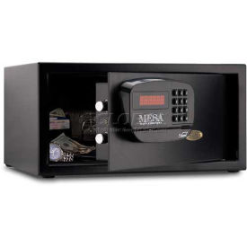 Mesa Safe Hotel & Residential Electronic Security Keyed Differently, 15 x 10 x 18 Black