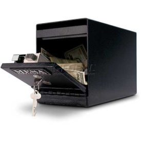 Mesa Safe B-Rate Undercounter Safe Cabinet Dual Key Lock, 6"W x 12-3/4"D x 8"H