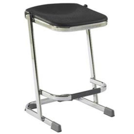 Z-stool 24" Stool with Blow Molded Seat, 300 Lbs. Cap.