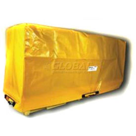 Enpac Spill Containment Cover for 4-Drum In-Line Poly Spillpallet 3000, Yellow