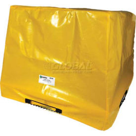Enpac Spill Containment Cover for 4-Drum Workstation, Yellow