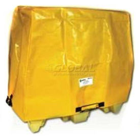 Enpac Spill Containment Cover for 2-Drum Poly Spillpallet 2000, Yellow