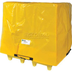 Enpac Spill Containment Cover for 4-Drum Poly-Slim-Line 6000, Yellow