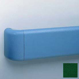 Reversible Return For Br-500 Series Handrail, Vinyl, Hunter Green