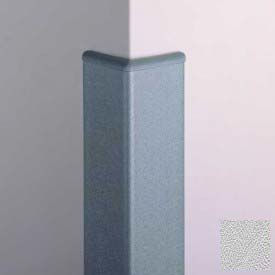 Corner Guard, 90°, 3'' Wings, 8'H W/Caps, Silver Gray