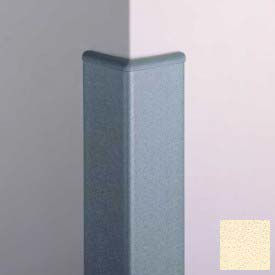 Corner Guard 90°, 3'' Wings, 8'H W/Caps, Pale Yellow