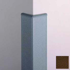Corner Guard 90°, 3'' Wings, 8'H W/Caps, Brown