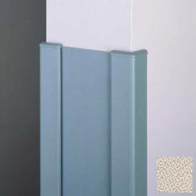 End Wall 90° Corners, 2'' Wings, 4'H W/Caps, 6"W, Khaki Brown, Aluminum