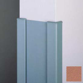 End Wall 90° Corners, 2'' Wings, 12'H W/Caps, 6"W, Ginger Spice, Recycled Vinyl