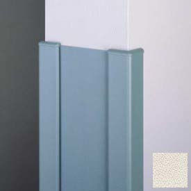 End Wall 90° Corners, 2'' Wings, 4'H W/Caps, 6"W, Pumice, Recycled Vinyl