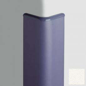 Corner Guard Bullnose 90°, 3'' Wings, 4'H W/Caps, WH