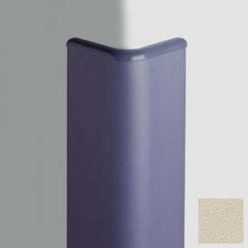 Corner Guard Bullnose 90°, 3'' Wings, 4'H W/Caps, Bone