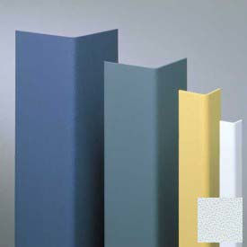 Surface Mounted Corner Guard, 90°, 1-1/2" Wings, 12'H, BL Ice, Undrilled Vinyl