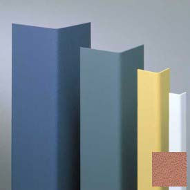 Surface Mounted Corner Guard, 90°, 1-1/2" Wings, 12'H, Ginger Spice, Undrilled Vinyl