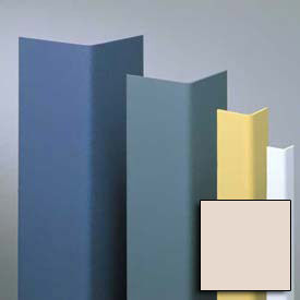Surface Mounted Corner Guard, 90°, 1-1/2" Wings, 4'H, Taupe, Undrilled Vinyl