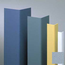 Surface Mounted Corner Guard, 90°, 1-1/2" Wings, 4'H, BL Fog, Undrilled Vinyl