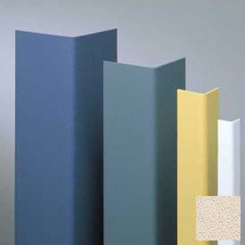 Surface Mounted Corner Guard, 90°, 3/4" Wings, 12'H, Chablis, Vinyl