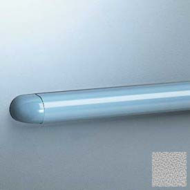 Rounded Accent Rail, 1-1/8"H x 12'L, Pearl Gray